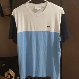 Lacoste Colorblock cotton jersey T-shirt